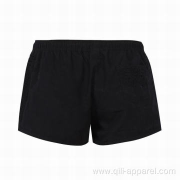 Short swimwear black boardshorts swimming trunks for women